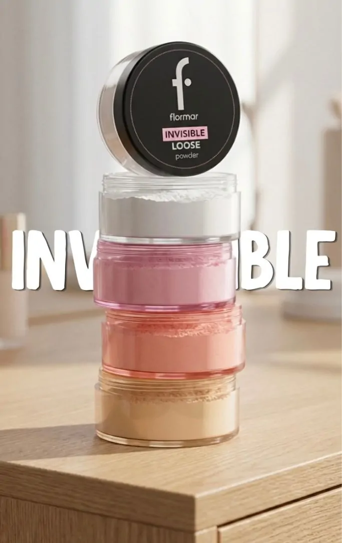 Invisible Loose Powder פודרה שקופה Invisible Loose Powder פודרה שקופה