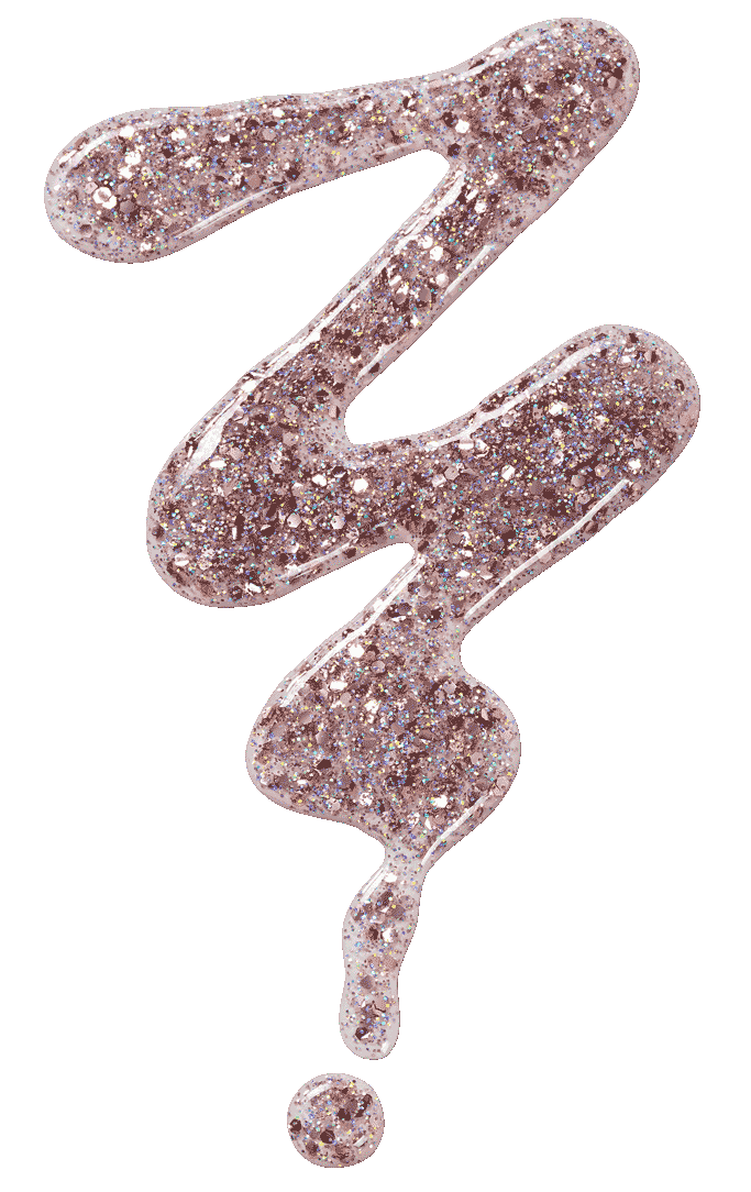 Glitter Nail Enamel לק גליטר Glitter Nail Enamel לק גליטר