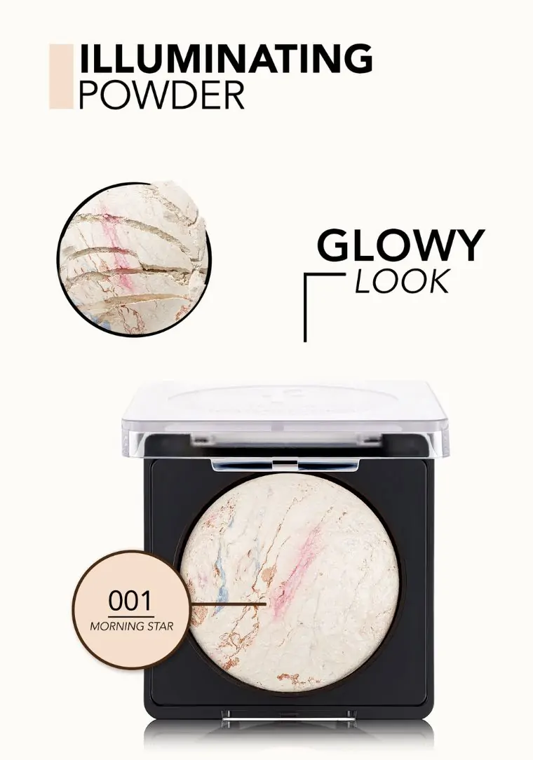 Illuminating Powder פודרה במרקם משי