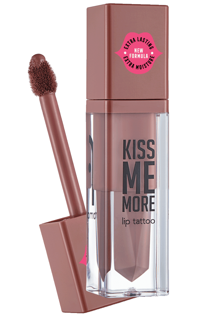 Kiss Me More Lip Tattoo שפתון נוזלי עמיד בגימור מאט