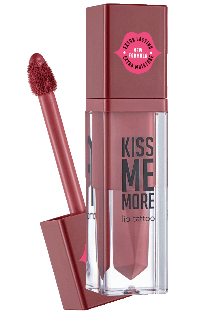 Kiss Me More Lip Tattoo שפתון נוזלי עמיד בגימור מאט