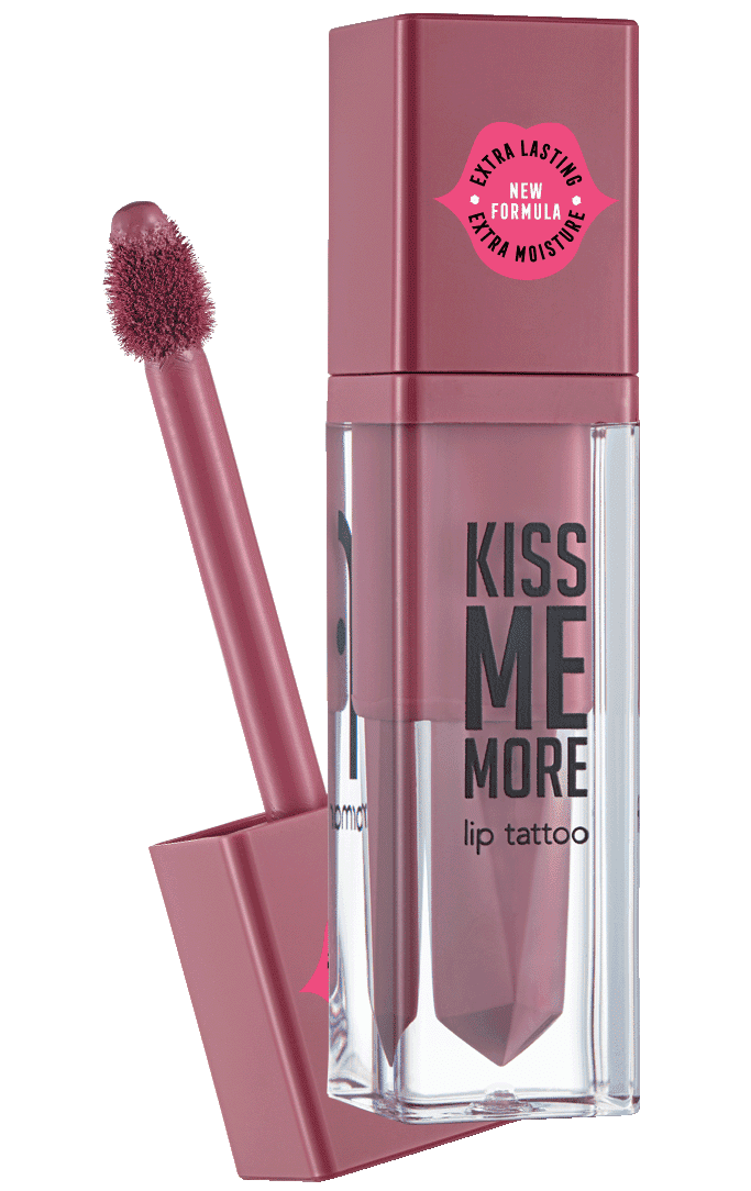 Kiss Me More Lip Tattoo שפתון נוזלי עמיד בגימור מאט