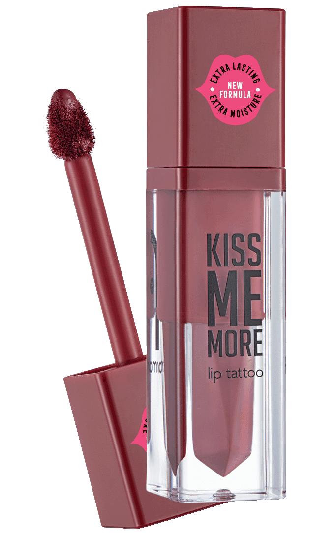 Kiss Me More Lip Tattoo שפתון נוזלי עמיד בגימור מאט