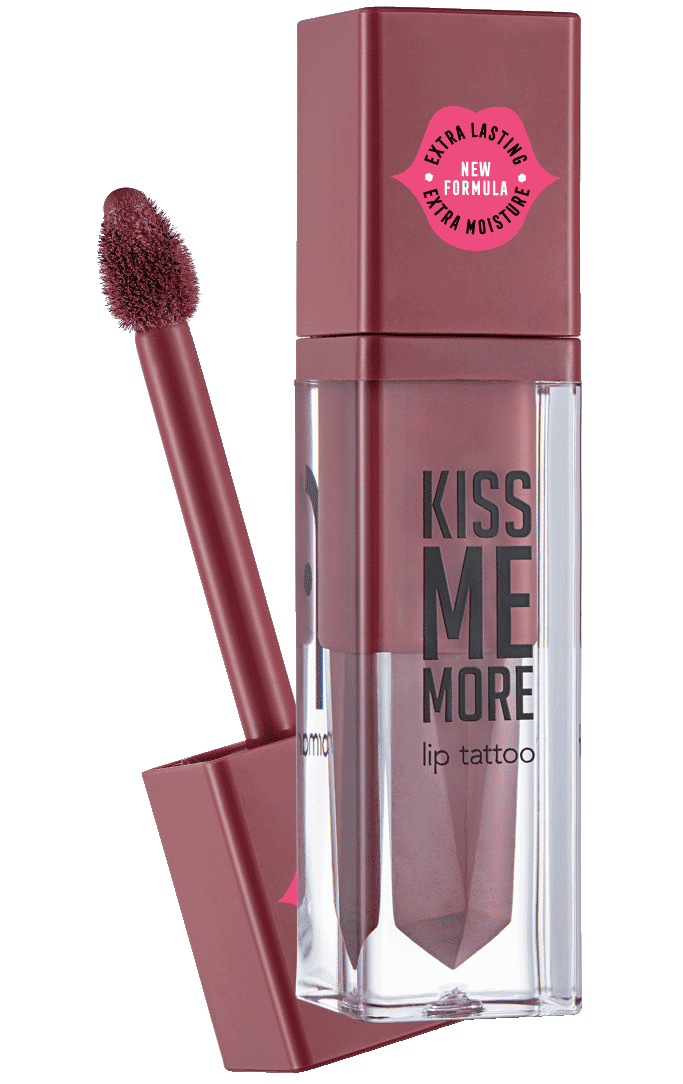 Kiss Me More Lip Tattoo שפתון נוזלי עמיד בגימור מאט
