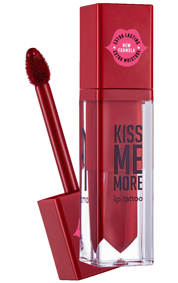 Kiss Me More Lip Tattoo שפתון נוזלי עמיד בגימור מאט