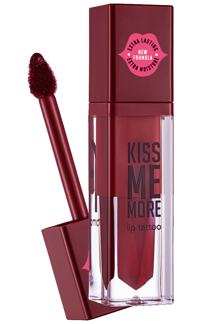 Kiss Me More Lip Tattoo שפתון נוזלי עמיד בגימור מאט