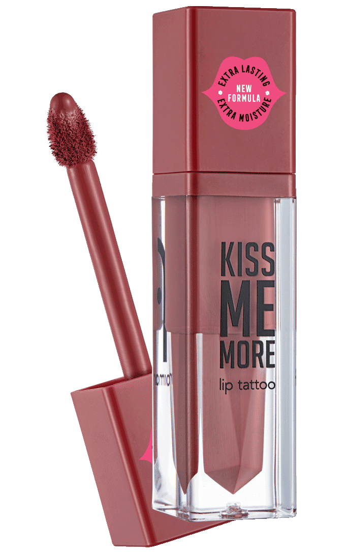 Kiss Me More Lip Tattoo שפתון נוזלי עמיד בגימור מאט