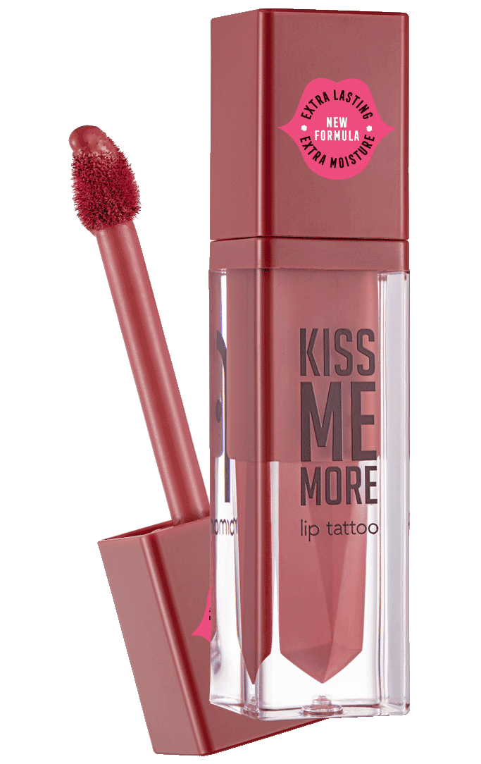 Kiss Me More Lip Tattoo שפתון נוזלי עמיד בגימור מאט
