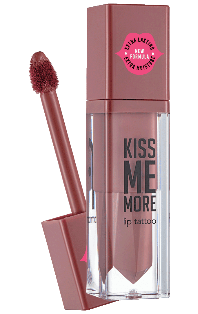 Kiss Me More Lip Tattoo שפתון נוזלי עמיד בגימור מאט