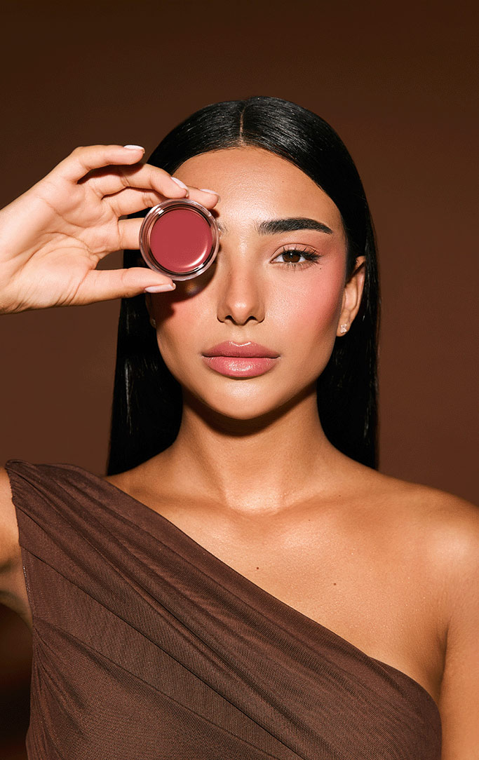 Latte Lip & Cheek Balm 003 Berry Mocha באלם מעושר בלחות לשפתיים ולחיים