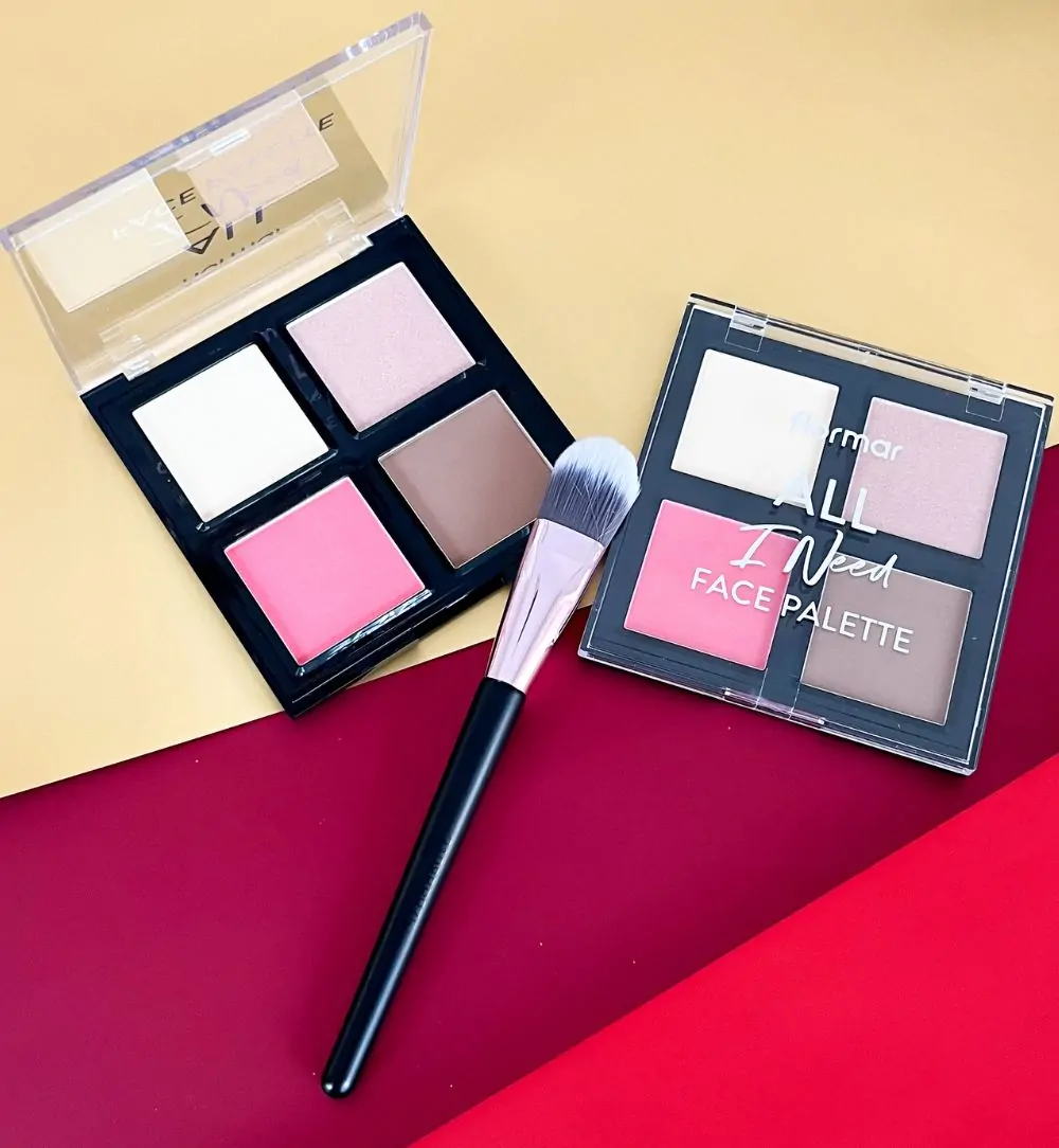 All I Need Face Palette - New Edition פלטת סמקים וקונטור